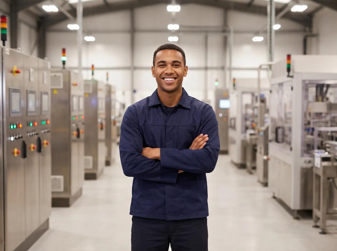 Alunos do curso de Automação Industrial